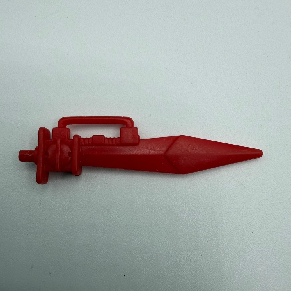 Vintage 1985 G1 Transformers Dinobot SWOOP SWORD Weapon Accessory Part ORIGINAL